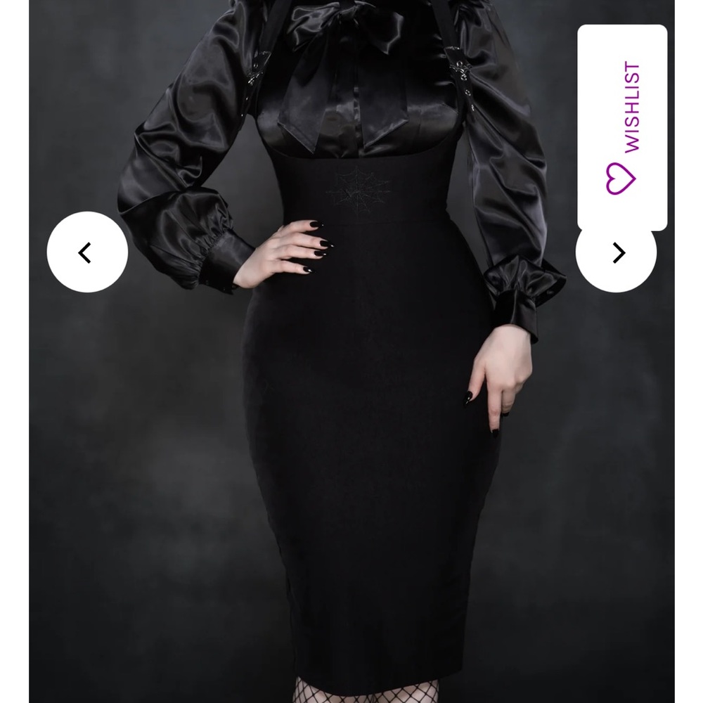 ISO katacomb webbed suspender skirt